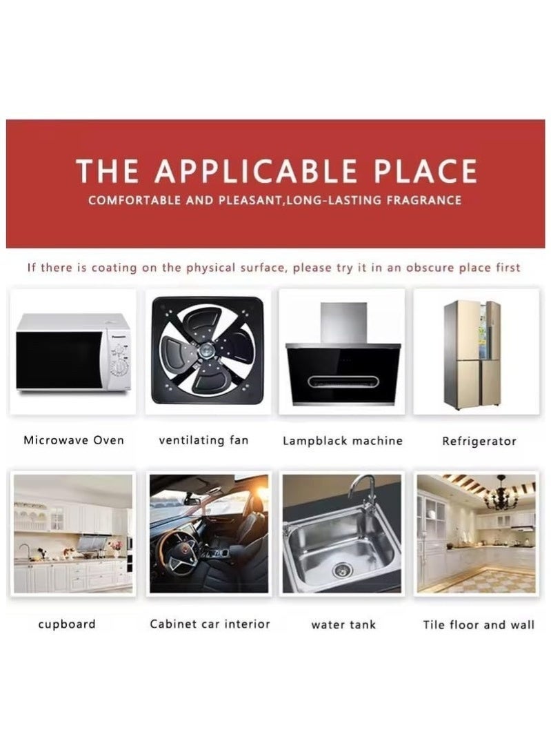 HERIOS Multi-Functional 650ml Foam Cleaner Spray – Lemon Fragrance, Built-In Brush Cap for Easy Scrubbing, Ideal for Cars, Home, Upholstery, Carpets, Curtains, Tiles, Appliances, and Metal Surfaces - Image 2